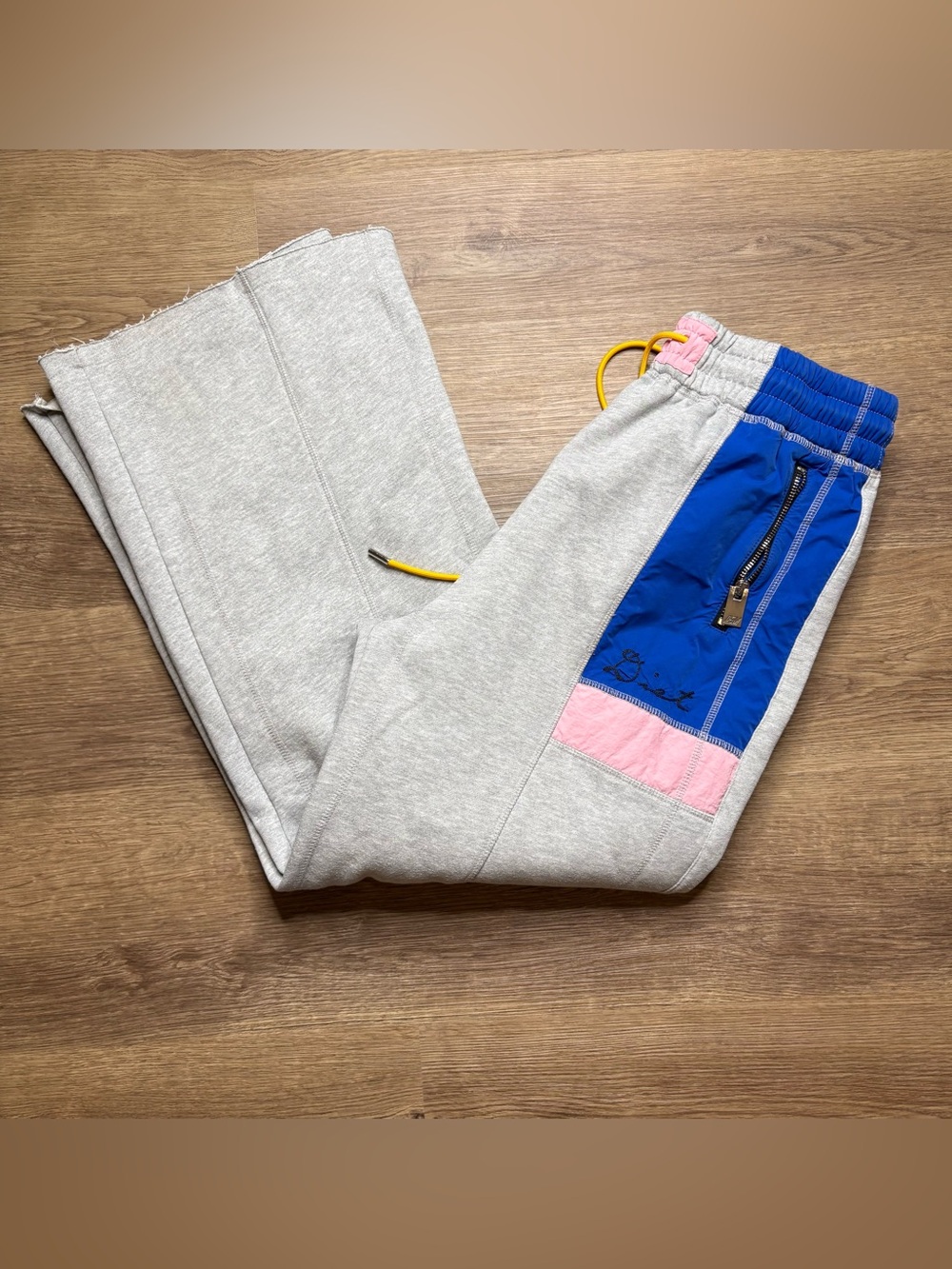 Diet Starts Monday Color Block Pants